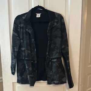 Cabi Women's Black Camouflage Jacket